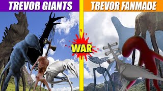 Trevor Giants vs Trevor Fanmade Monsters Turf War | SPORE