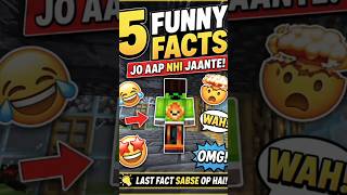 Minecraft ke 5 Funny Facts 😂🔥