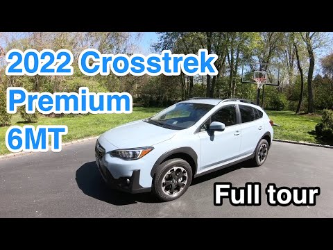 2022 Subaru Crosstrek Premium 6-speed Manual Walkaround & Full Tour