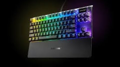 Steel Series Apex 7 Keyboard (Blue Switches) *SOUND TEST*