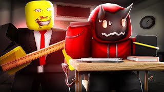 Roblox WEIRD STRICT TEACHER is INTENSE...