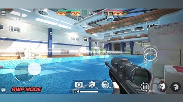 AWP Mode Elite Online 3D Sniper Action Gameplay | 5v5 death Match | Android Gameplay 2021 #1