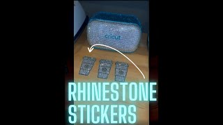 Use your Cricut Joy to make the sweetest rhinestone stickers!