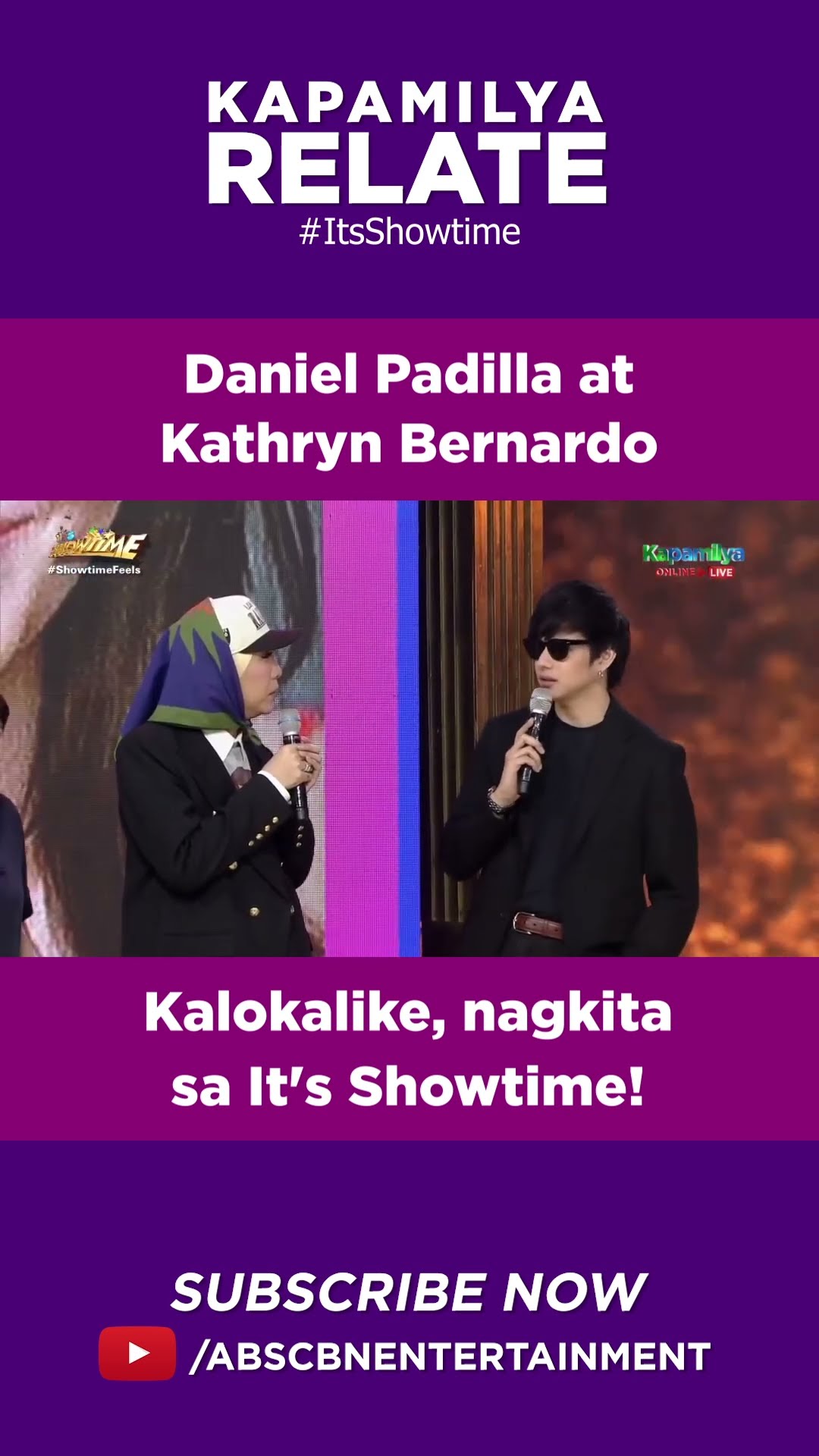 Daniel Padilla at Kathryn Bernardo Kalokalike, nagkita sa It's Showtime! | Kapamilya Shorts
