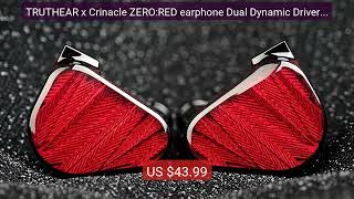 TRUTHEAR x Crinacle ZERO:RED earphone Dual Dynamic Drivers ... — Top Pick 2026 | Unbeatable Price!