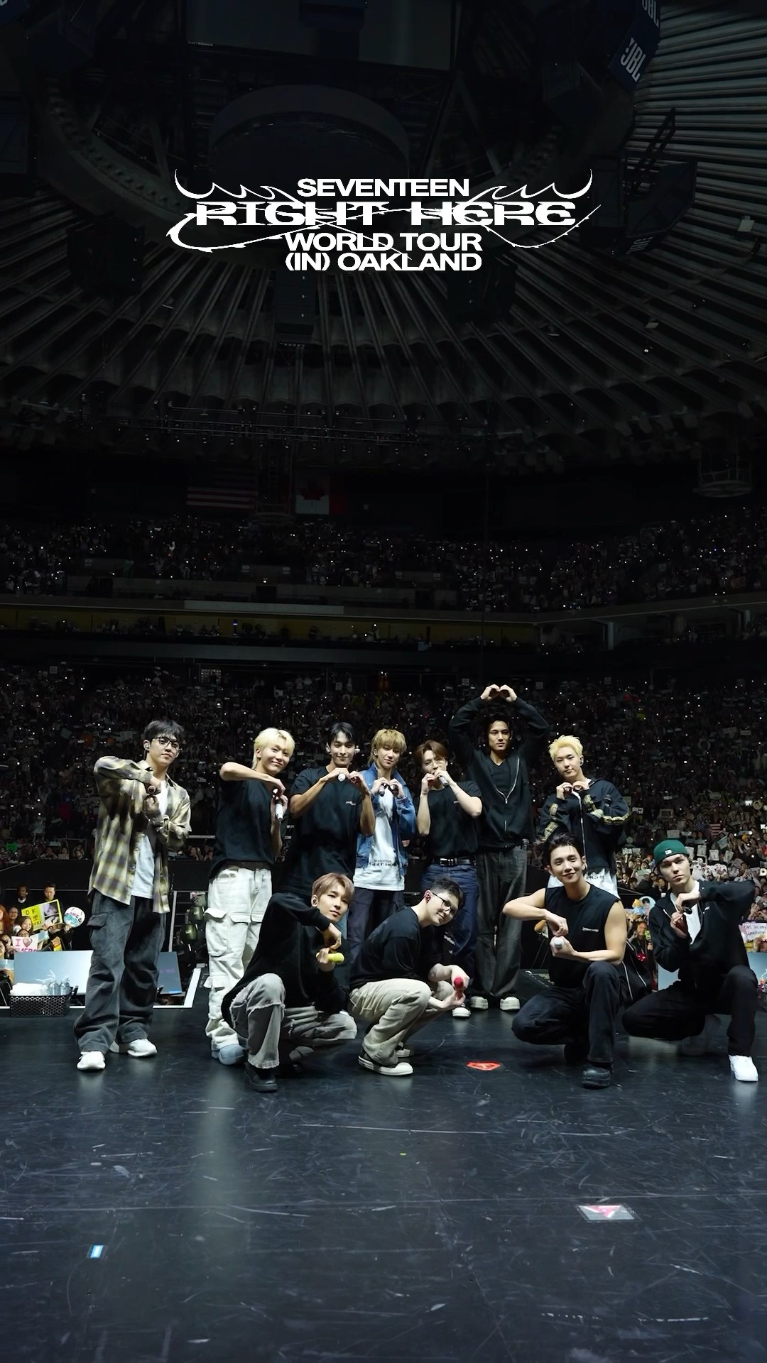 SEVENTEEN [RIGHT HERE] WORLD TOUR IN OAKLAND ? #SEVENTEEN #세븐틴 #SVT_RIGHT_HERE_WORLDTOUR
