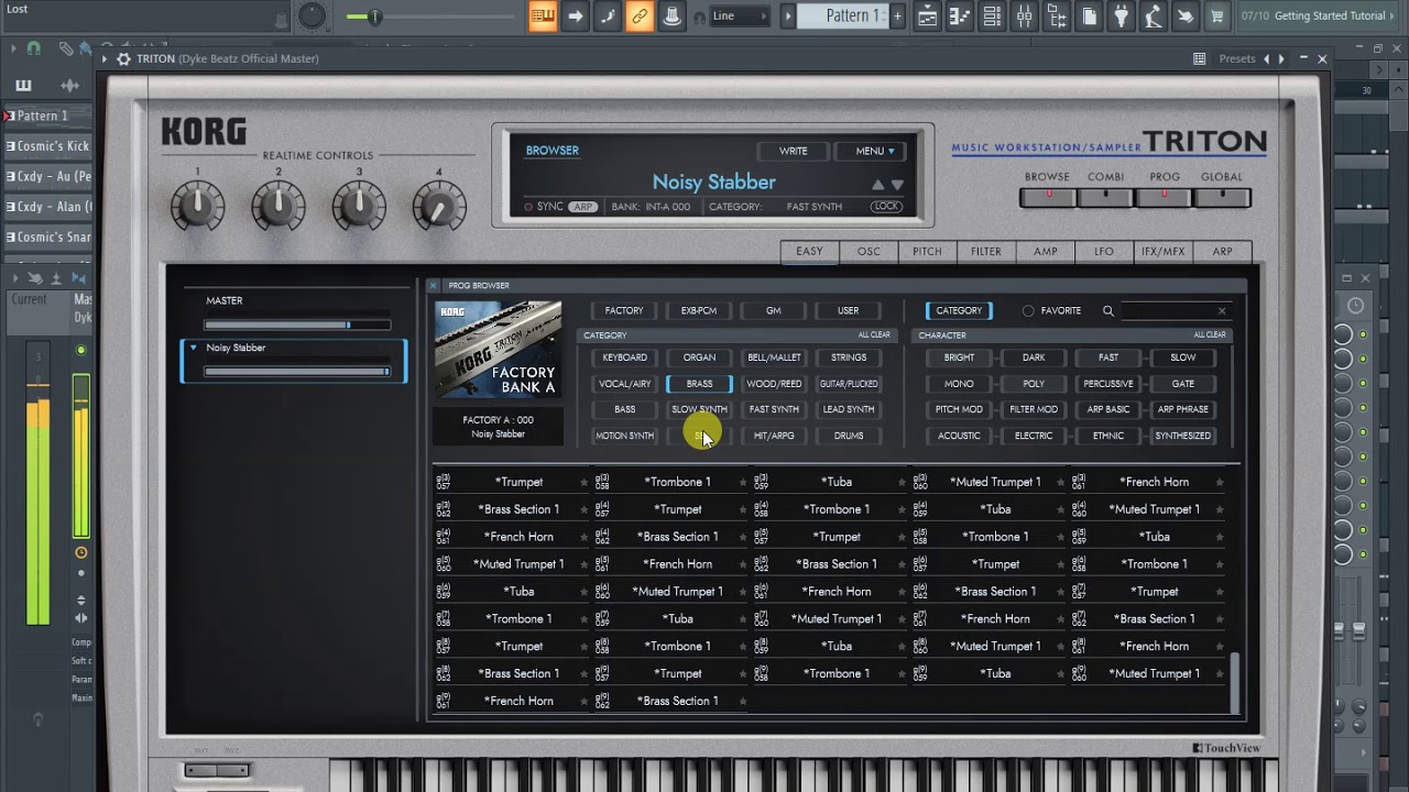 ♫♫ [FREE DOWNLOAD] - Korg Tritton vst (Dyke Beatz 202)