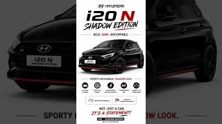 Hyundai i20 N Shadow Edition 🔥 New Black Beast | Sporty Design & Premium Features Explained