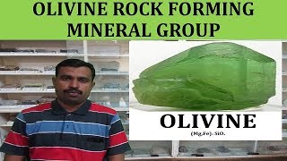 Olivine Rock Forming Mineral Group