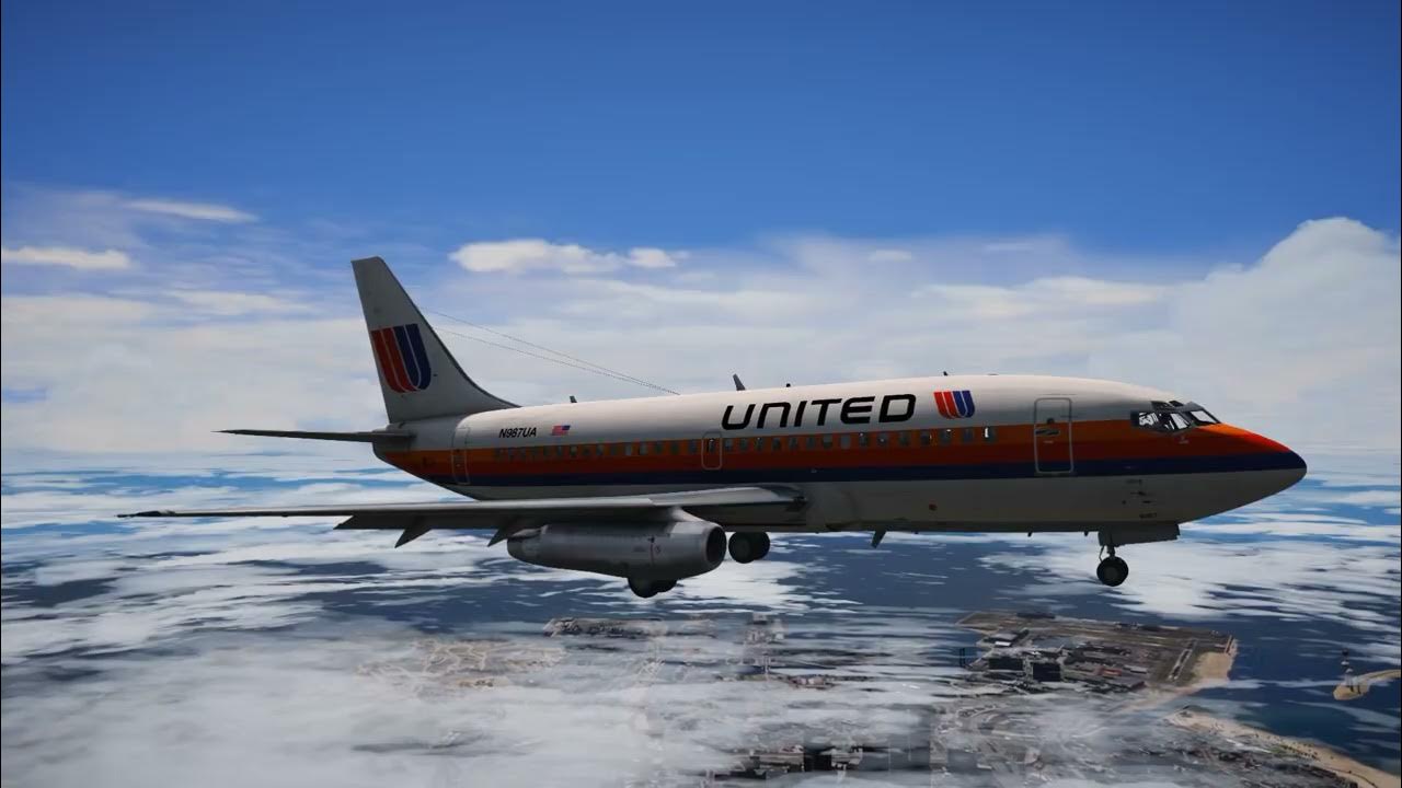 GTA V Air Crash Recreation United Airlines Flight 585 YouTube