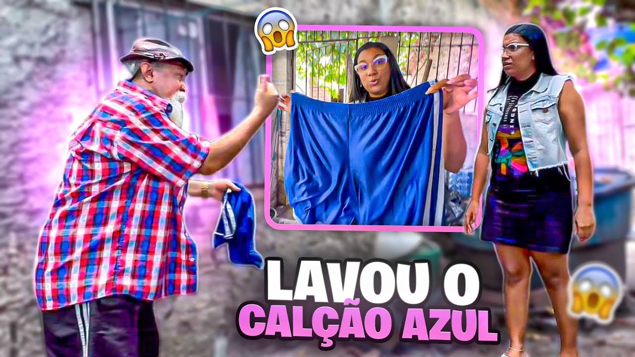 IZALICK LAVOU O CALÇÃO AZUL DE LUIZ DO SOM 😱😱😱 | IZALICK