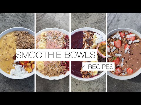 smoothie-bowls---4-recipes-l-vegan
