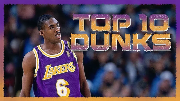 Eddie Jones Top 10 Career Dunks
