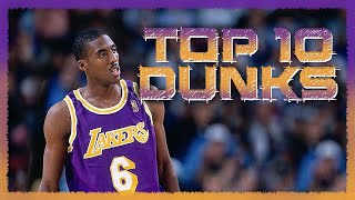 Eddie Jones Top 10 Career Dunks