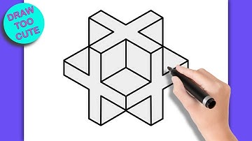 How to Draw an Isometric Cube #draw #cube #easy #mindful