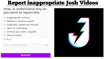 How to Report unwanted or inappropriate videos on Josh app | Report Videos | Techno Logic | 2021