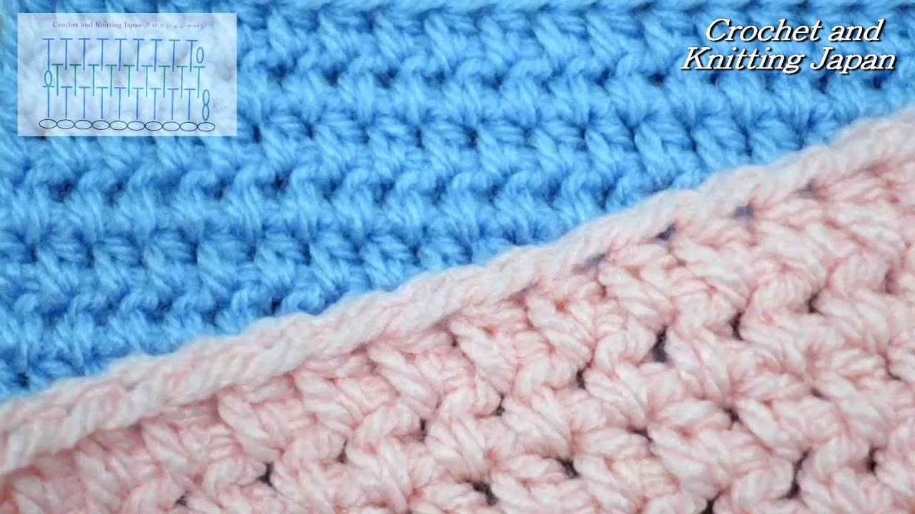 How to knit a simple repeating pattern [Crochet beginners] For
