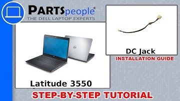 Dell Latitude 3550 (P38F001) DC Jack How-To Video Tutorial