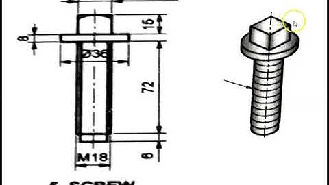 Screw Of Lathe Tool Post