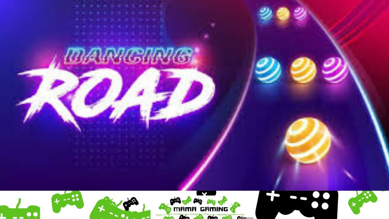 Dancing Road | Gameplay | Commentary | iOS Android | Mama Gaming - Kidz Gaming