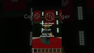 Come join our community in Ranger Empire SMP #invincible #viral #minecraft #fyp #gaming