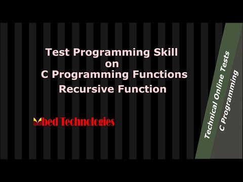 A C programming question on writing recursive function