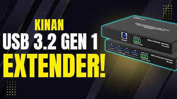 Verleng USB 3.2 Gen 1 (5 Gbps) tot 100 m! (Kinan USB Extender)