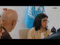 Presidenta (E) se reúne con subsecretario de Asuntos Humanitarios para abordar agenda por terremotos