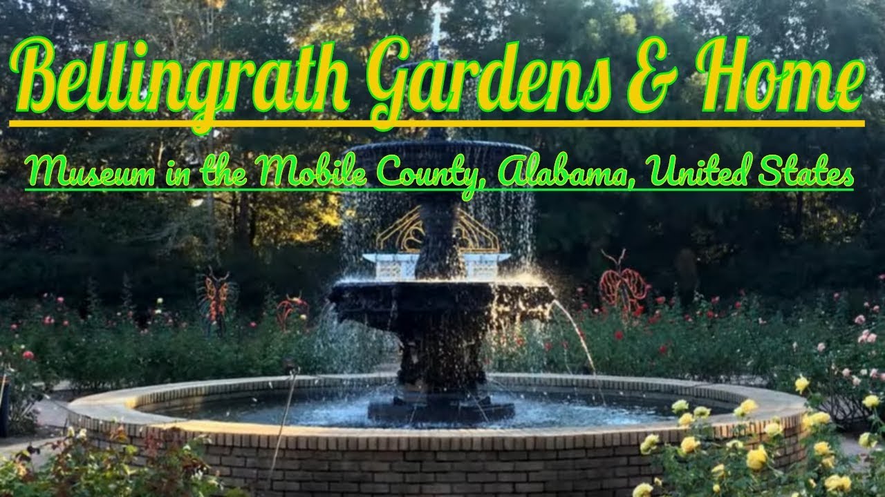 Visiting Bellingrath Gardens And Home Museum In The Mobile County