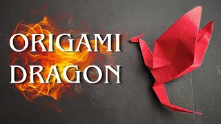 Simple Origami Dragon Tutorial | DIY Paper Dragon Easy