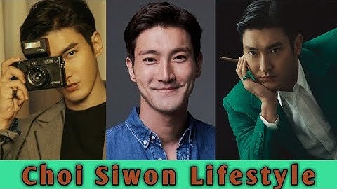 SUPER JUNIOR Choi Siwon Lifestyle 2023 | Biography | Girlfriend | Family |Drama| Instagram|Tiktok 🖤