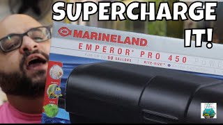 How to SUPERCHARGE your Marineland HOB!