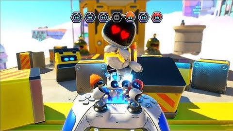 save friends by collecting coins | Astro bot, game