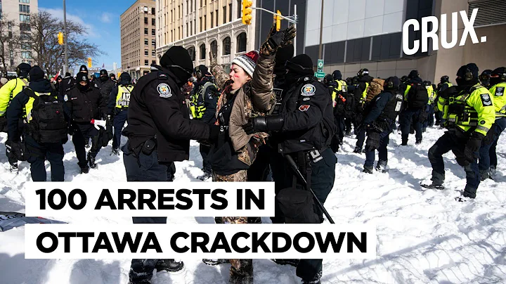 Canada Protests I Drama On Ottawa Streets As Police Clash With 'Freedom Convoy' After Trudeau's Nod