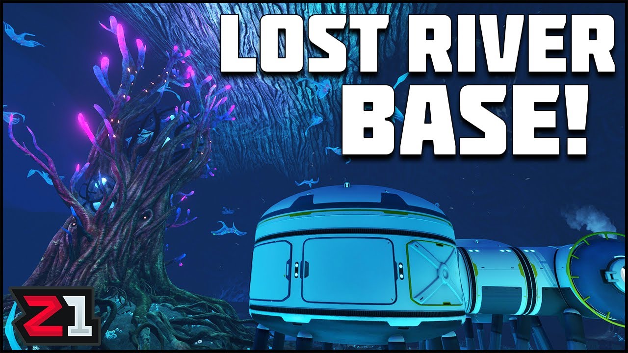Building A Base In The LOST River ! Subnautica Ep 15 | Z1 Gaming - YouTube