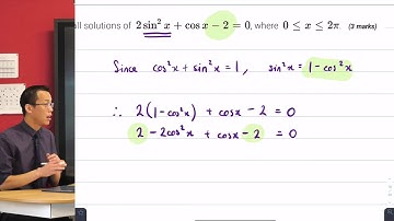 Solving Trigonometric Equations (1 of 3: Using the Pythagorean Identity)
