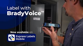 Label with BradyVoice | Express Labels Mobile App screenshot 1