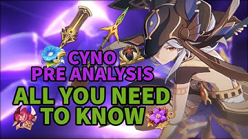 Cyno Pre Analysis, Complete Guide Talents, Comps, Weapons and Artifacts - Genshin Impact
