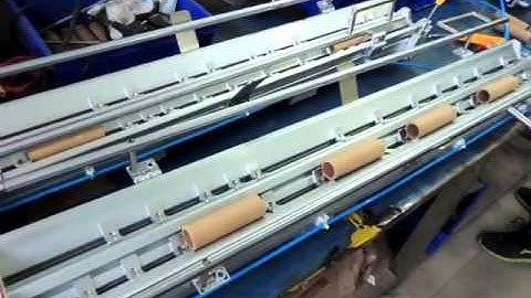 paper core loading machine for ttr slitting video