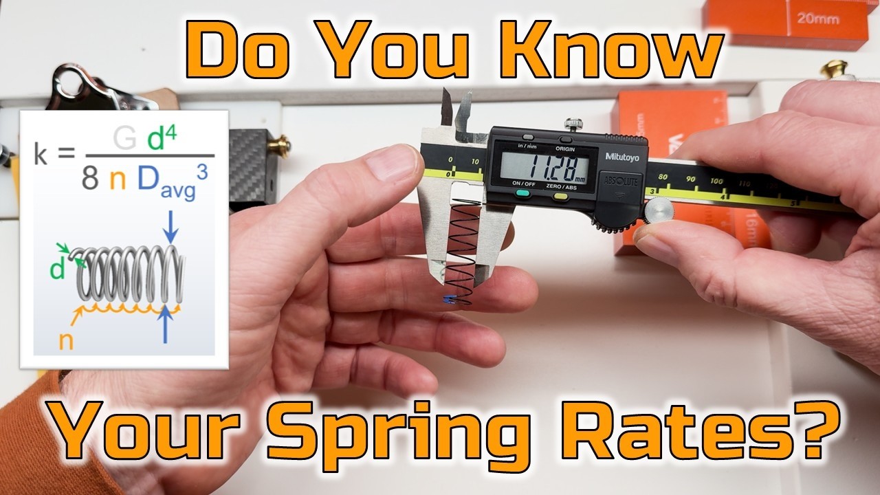 Calculate Spring Rate the EASY Way!