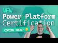 NEW Power Platform Cert Microsoft Power Platform Analyst... MAYBE? 🤔