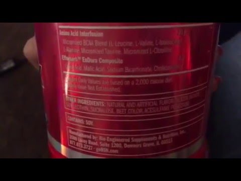 Amino X BCAAs Description With Ingredients