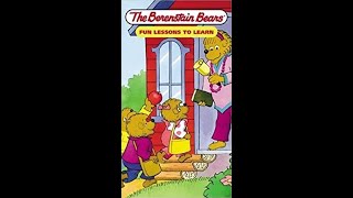 Opening to The Berenstain Bears: Fun Lessons to Learn 2003 VHS