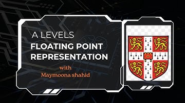 A Levels Computer Science 9618 | chapter 13  | Floating point Representation