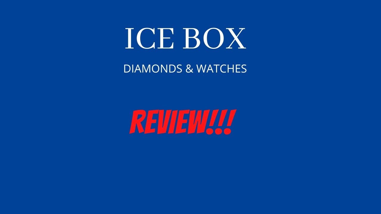 Icebox Jewelry Review (Diamonds Dancing) YouTube