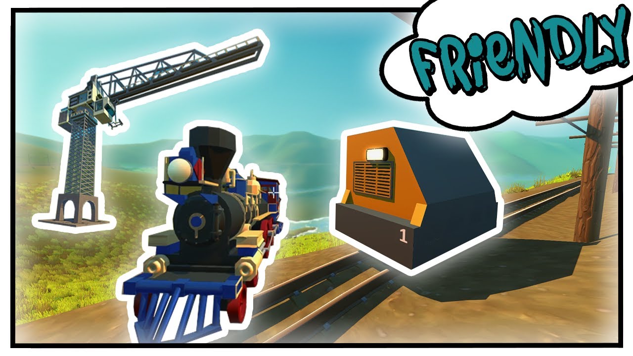 Crazy Piston Powered Trains! | Scrap Mechanic Creations