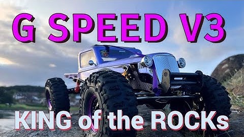 Gspeed V3 GShot King of the Rock Awesome LCG crawler