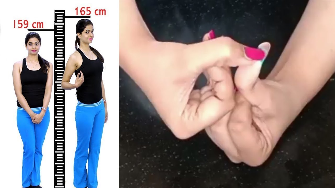 1 हफ़्ते में लंबाई 3 से 5 इंच बढ़ाये । Increase Height any age with Acupressure Point, Color therapy - YouTube