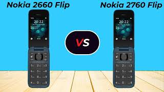 Nokia 2660 Flip VS Nokia 2760 Flip