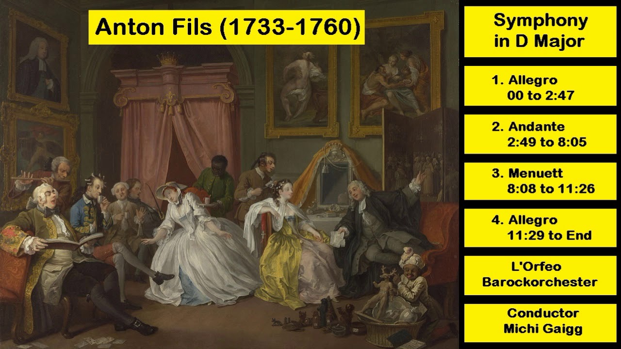 Anton Fils (1733-1760) - Symphony in D Major